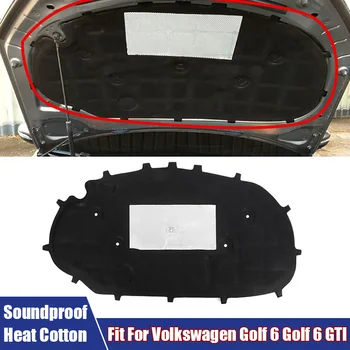Автомобильный Звуконепроницаемый хлопковый передний капот, звукоизоляционный коврик для двигателя, тепловой Нагрев, подходит для Volkswagen Golf 6 Golf 6 GTI Автомобильные аксессуары