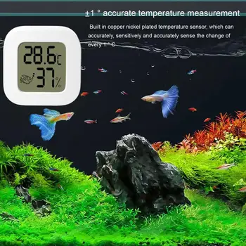 Практичный Аквариумный термометр для аквариума, Энергосберегающий, Простой В эксплуатации, Беспроводной Аквариумный термометр для домашнего использования