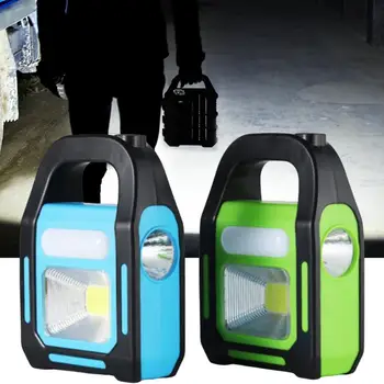 Дизайн кемпингового фонарика премиум-класса с солнечной панелью и боковой подсветкой, портативный светодиодный фонарик, аксессуары для кемпинга