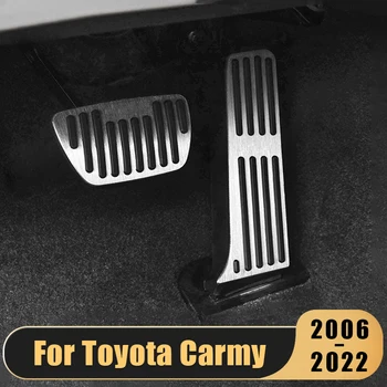 Для Toyota Camry 70 XV70 2018 2019 2020 2021 2022 Аксессуары Алюминиевый автомобильный Акселератор, Крышка педали топливного тормоза, накладки для ног
