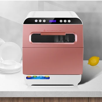 Бытовая посудомоечная машина Мощностью 1200 Вт Полностью автоматические посудомоечные машины Настольные посудомоечные машины Маленькая дезинфицирующая посудомоечная машина Mini