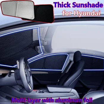 Автомобильный Индивидуальный Солнцезащитный Козырек для Hyundai Sun Shade Tucson IX35 SONATA Elantra Аксессуары Переднее Боковое Окно Солнцезащитный Козырек Лобовое стекло