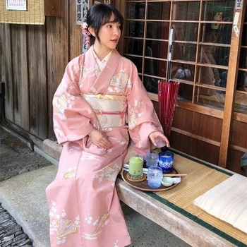 Платье-кимоно 