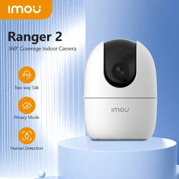 IMOU Ranger 2 IP-камера 1080P, Камера 360, Обнаружение человека, Ночное видение, Детское Видеонаблюдение, Беспроводная камера WiFi