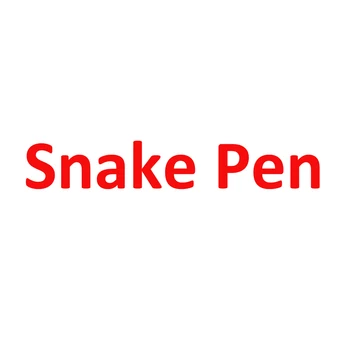 2022 Шариковая ручка с зажимом в виде змеи цвета: золотистый, серебристый