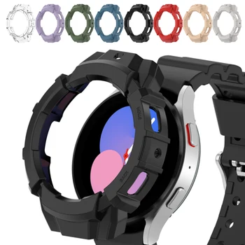 Чехол для часов Samsung Galaxys Watch 5 4 40 мм 44 мм PC Матовый чехол Galaxys Watch 5 Pro 45 мм Защитный бампер для часов