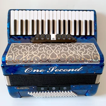 Клавишный аккордеон для взрослых 60BS/96BS/120 басов, профессиональный аккордеонист для детей, начинающих
