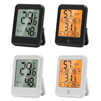 Многофункциональный цифровой термометр, гигрометр, измеритель температуры и влажности-Максимальное и минимальное значение для обеспечения комфорта воздуха