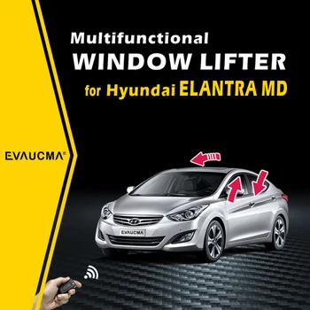 Оригинальный Автомобильный доводчик стеклоподъемника с электроприводом + Система закрытия люка на крыше Для Hyundai Elantra MD Аксессуары для стеклоподъемников