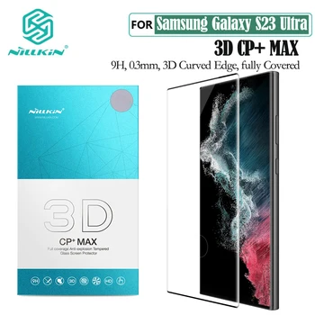 Для Samsung Galaxy S23 Ультра Закаленное Стекло Nillkin 3D CP + Max Защита от взрыва С Полным Покрытием Протектор экрана Для Samsung S23Ultra