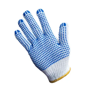 Рабочие защитные перчатки X \ B 10 нитей класса 5 серого цвета с ПВХ покрытием, размер 20-22. Наборы 20,30 и 40 шт.