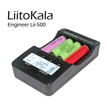 Новый Liitokala lii500 Умный Универсальный ЖК-дисплей LI-ion NiMH AA AAA 10440 14500 16340 17335 17500 18490 17670 18650 Зарядное Устройство
