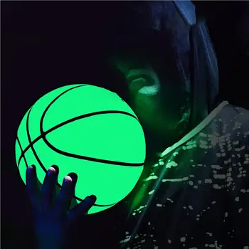 Светящаяся Баскетбольная Светоотражающая игрушка Зеленые Шарики Изысканный Хороший Захват Сладкий Подарок Для помещений Тонкой Работы Игровые принадлежности