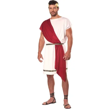 Мужская тога из Древнегреческой мифологии, Халат Бога на Хэллоуин, Маскарадное платье для Косплея, Римский костюм спартанского воина