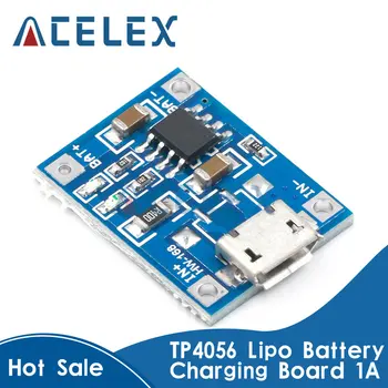 TP4056 1A Lipo Плата Для Зарядки Аккумулятора Модуль Зарядного Устройства Литиевая Батарея DIY MICRO USB Интерфейсный Порт