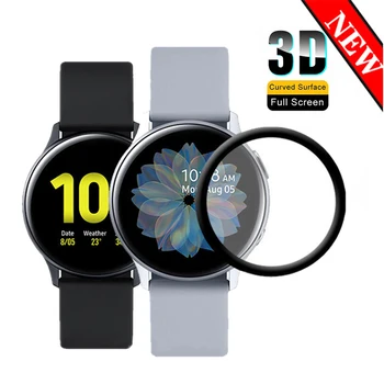 100% Абсолютно новая 3D-пленка Activity 2 из 5 частей для Samsung Galaxy Watch Active 2, 44-мм защитная пленка для экрана, полное покрытие по краям