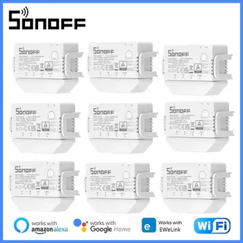 SONOFF MINI R3/S-MATE 16A WIFI Smart Switch REST API Без Нейтральной линии Решение eWeLink Пульт дистанционного Управления С Alexa Google Home