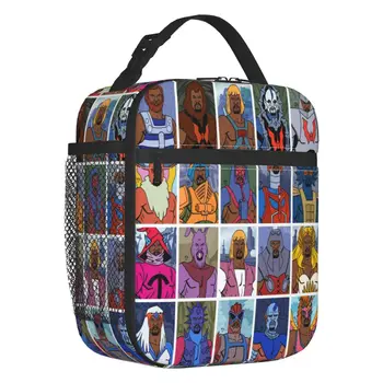 Утепленные сумки для ланча Masters Of The Universe He-Man для Кемпинга, путешествий, Мультяшных игр, Сменный термоохладитель, ланч-бокс для женщин и детей