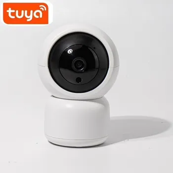Беспроводная PTZ IP-купольная камера Tuya APP 3MP 1296P с функцией обнаружения движения AI Huamanoid, домашняя безопасность, видеонаблюдение, радионяня