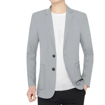 M-suit, мужской приталенный пиджак для жениха, свадебное, деловое, профессиональное платье