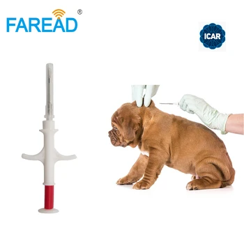 Faread 1.25x7 1.4x8 2.12x12 мм FDX-B RFID-чип Vet Pet ID безболезненный Имплантат Животного Микрочипа для Рыбы-буйвола Лошади собаки кошки