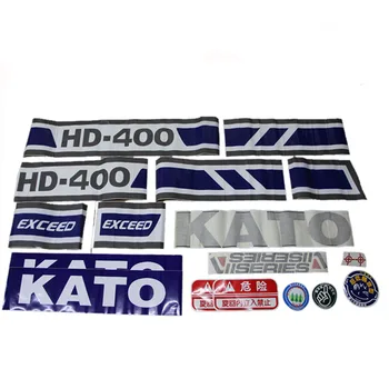 Запчасти Для экскаватора Kato Экскаватор Kato HD400 с полной наклейкой Аксессуары для экскаватора Kato Excavator 400 с полной наклейкой Детали интерьера