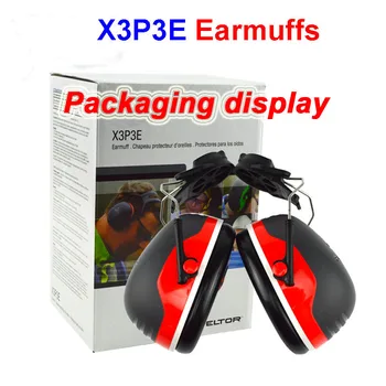 оригинальные наушники X3P3E с защитой от шума 25 дБ, профессиональная звукоизоляция, защита ушей, могут быть установлены наушники для шлема