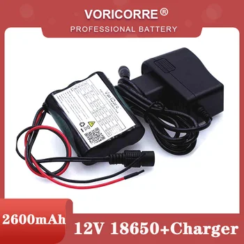 VariCore 12 V 2600 mAh 18650 литий-ионная аккумуляторная батарея для 35 Вт светодиодной лампы Камеры видеонаблюдения 2.6A Батареи + Плата защиты