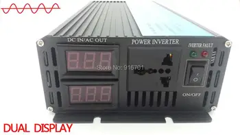 2000 Вт Инвертор чистая синусоидальная волна Пиковой Мощности 4000 Вт 12 В 24 В 48 В 60 В 72 В Инвертор домашнего использования