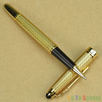 Шариковая ручка Jinhao Golden & Black Roller JR322