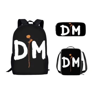Лидер продаж, школьный рюкзак Depeches Band Mode с 3D принтом для детского сада, рюкзак для малышей, школьные сумки для детей, ранец для мальчиков и девочек, Моти