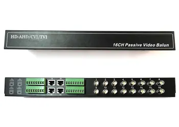 16ch 32ch 16-канальный пассивный передатчик CCTV Video Balun BNC для подключения к UTP Rj45 CCTV Camera DVR Cat5