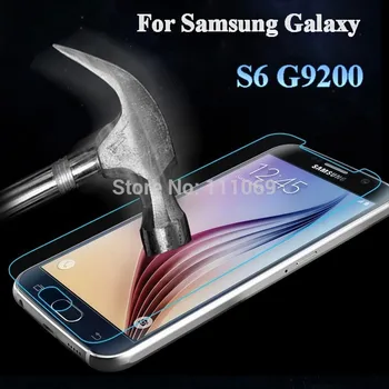 100x Протектор Для Samsung Galaxy S6 Edge G925 S5 Премиум Пленка Для Экрана Из Закаленного Стекла взрывозащищенная 9h 0,26 мм DHL Бесплатно