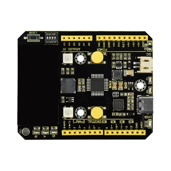 Keyestudio MAX плата разработки на борту 8*8 точечно-матричный кнопочный переключатель зуммер микрофона датчик освещенности RGB LED для Arduino UNO R3