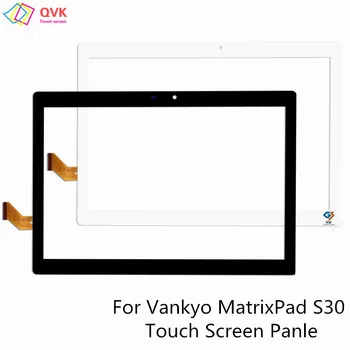 10,1 дюймов черный для планшета Vankyo MatrixPad S30 с емкостным сенсорным экраном, запасные части для ремонта S30 MJK-1310 FPC