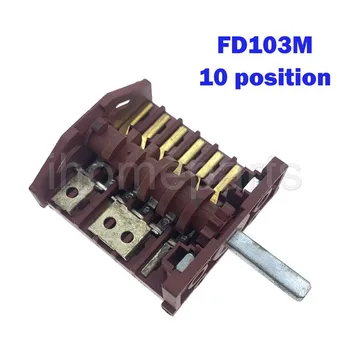 Запасные части для печи Baumatic Функциональный Поворотный переключатель 10 положений FD103M AC 250V 16A