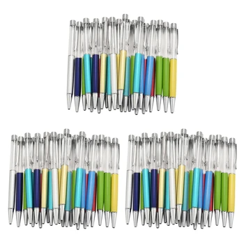 81 УПАКОВКА разноцветных пустых ручек с плавающей трубкой, шариковые ручки 