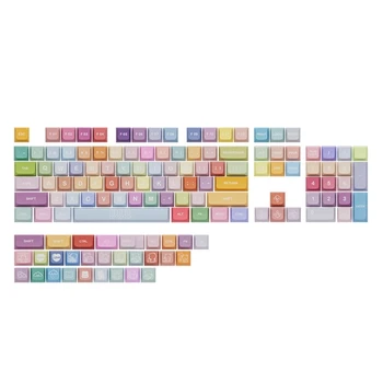 133 клавиши Gummy Bears PBT Keycap Цвет профиля XDA Симпатичный колпачок для клавиш для переключателей MX Пользовательские колпачки для механических игровых клавиатур